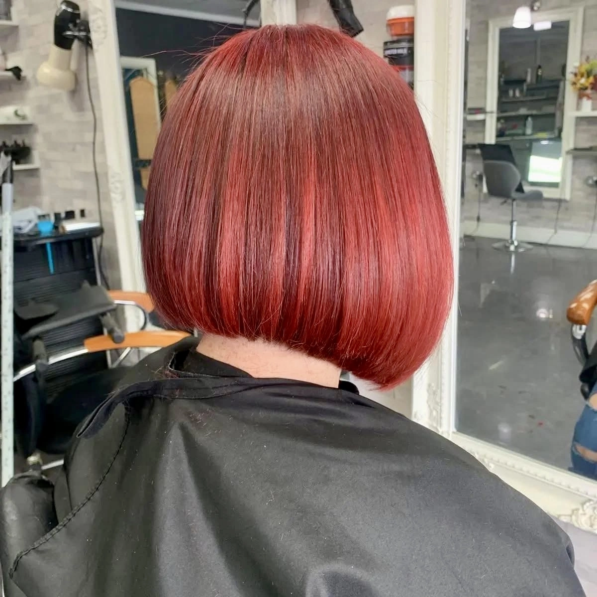 Creative bob haircut by Major Hair Co Leeds stylists